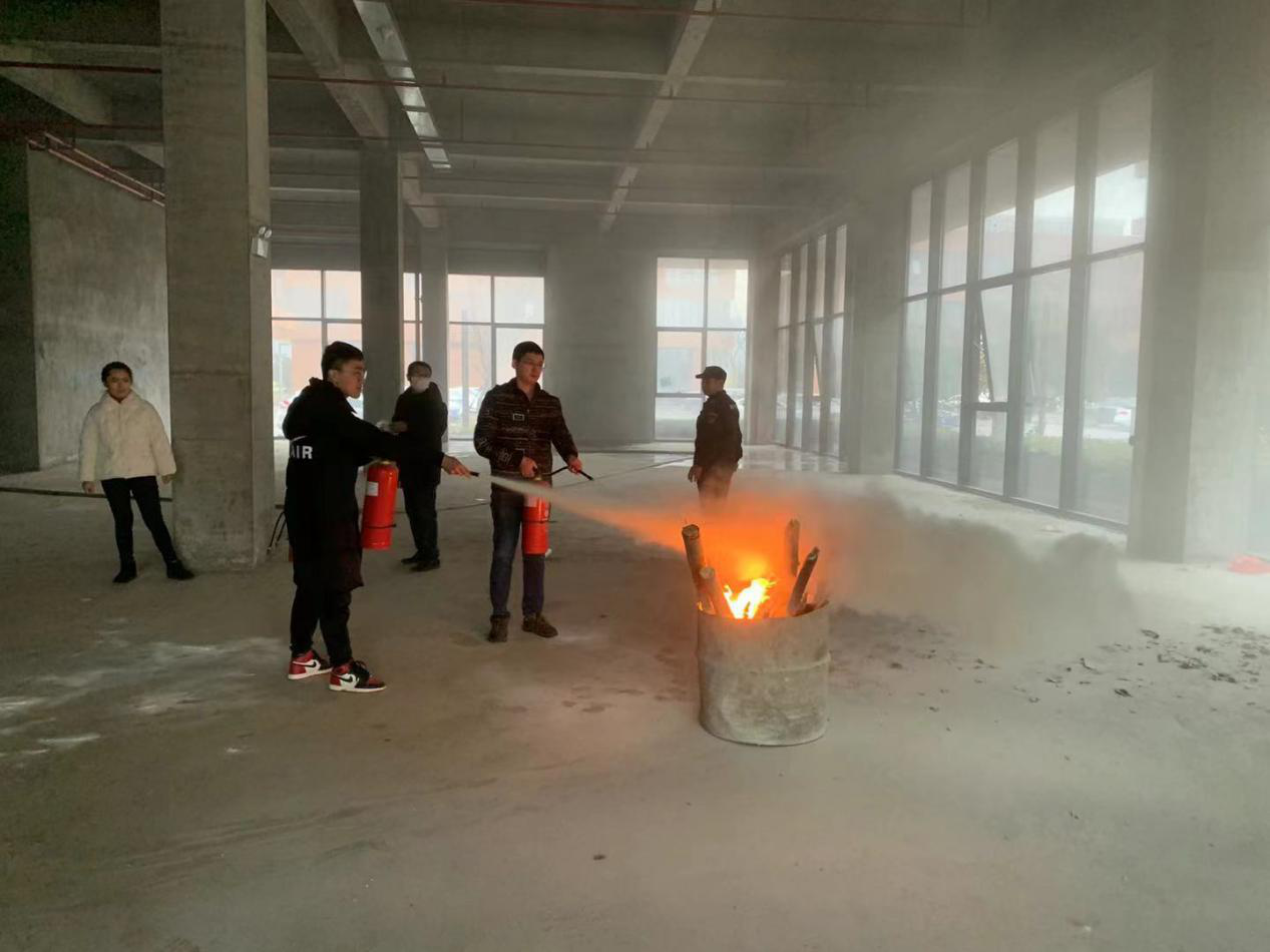 南通纺织丝绸产业技术研究院2021年上半年度消防安全应急演练
